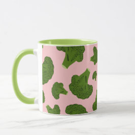 Caneca Padrão de brócolis