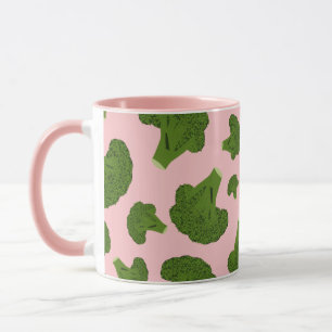 Caneca Padrão de brócolis
