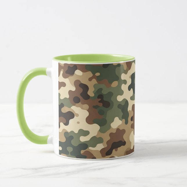 Caneca Padrão de camuflagem (Esquerda)