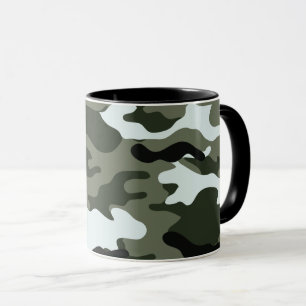 Caneca Padrão de camuflagem