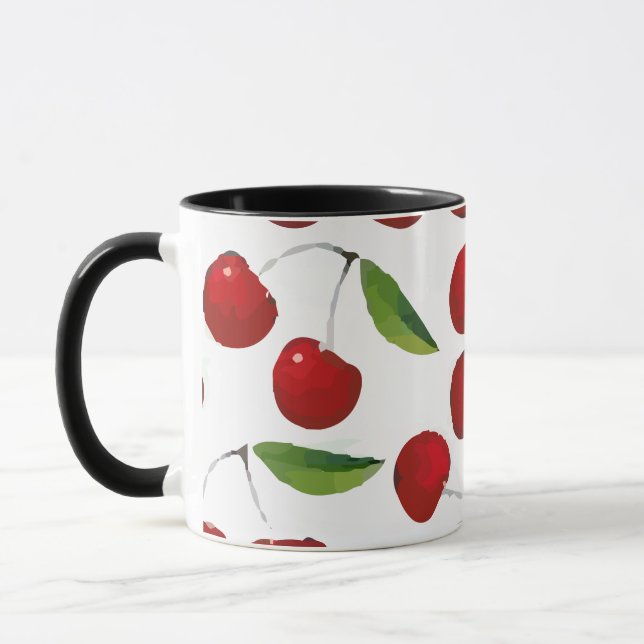 Caneca Padrão de Cereja (Esquerda)