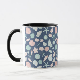 Caneca padrão de conchas