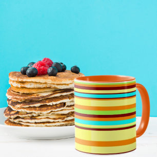 Caneca Padrão de distribuição de designer personalizado c