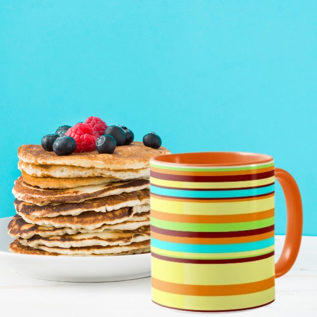 Caneca Padrão de distribuição de designer personalizado c (Criador carregado)