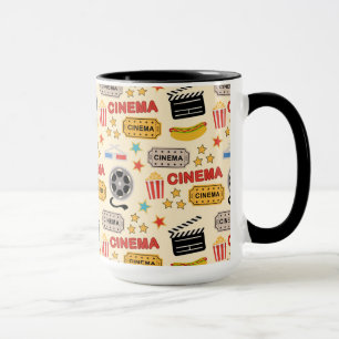 Caneca Padrão de diversão do cinema