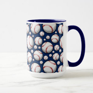 Caneca Padrão de Esporte de Baseball