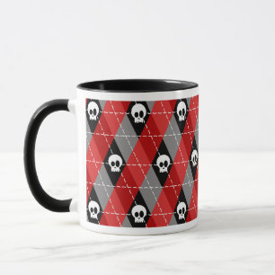 Caneca Padrão de Estilo do Crânio Cónico