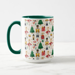 Caneca Padrão de Feriado do Balé Nutcracker