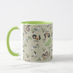 Caneca Padrão de Férias do Wild Rumpus