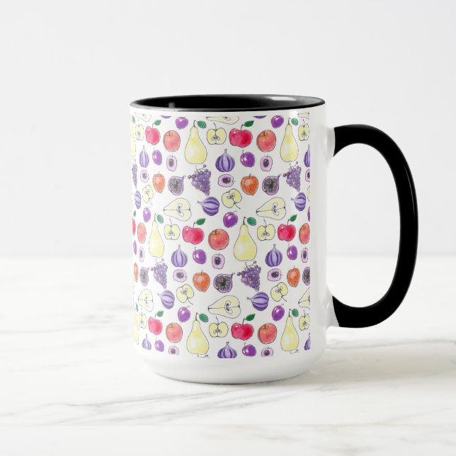 Caneca padrão de fruta (Direita)
