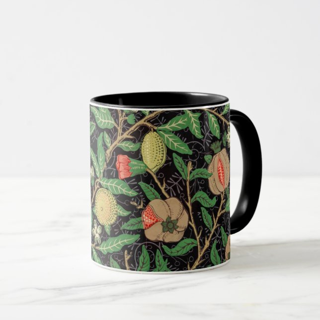 Caneca Padrão de Fruta de William Morris (1862) (Frente Esquerda)