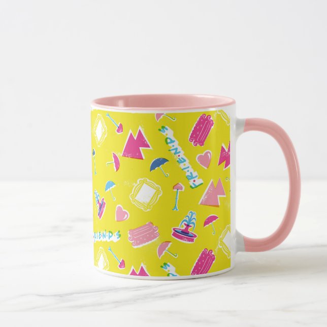 Caneca Padrão de Ícone Neon FRIENDS™ (Direita)