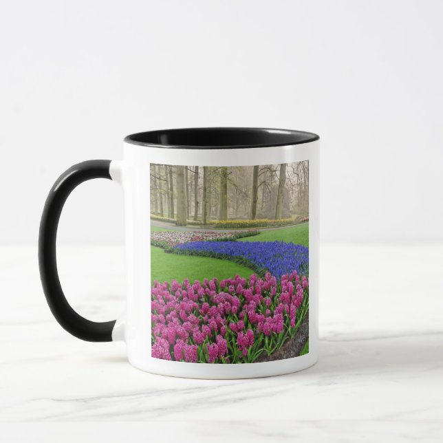 Caneca Padrão de Jacinto de Uva, tulipas e 2 (Esquerda)