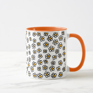 Caneca Padrão de Margarida Fofa