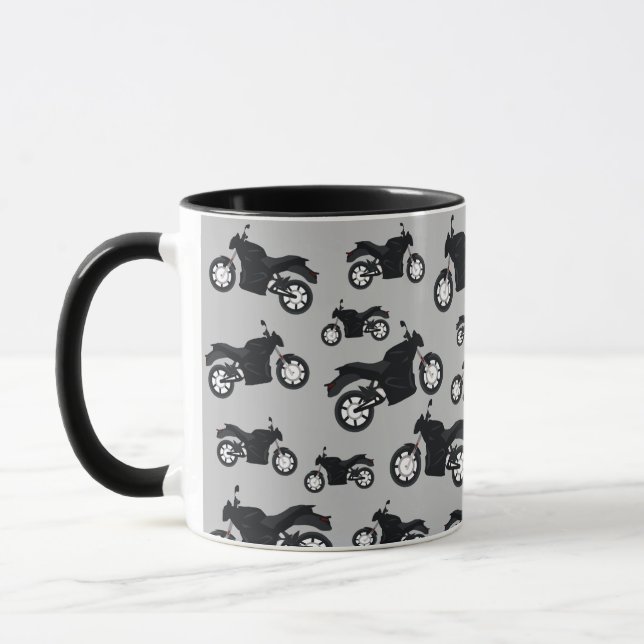 Caneca Padrão de motocicleta (Esquerda)