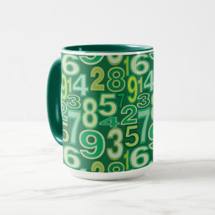 Caneca Padrão de número