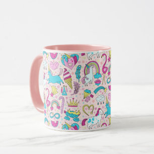 Caneca Padrão de porta Unicorn