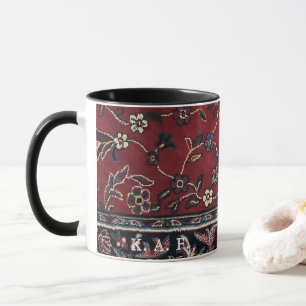 Caneca Padrão de Tapete Islâmico da Mesquita de Madinah V
