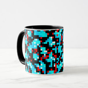 Caneca Padrão de várias cores Legal