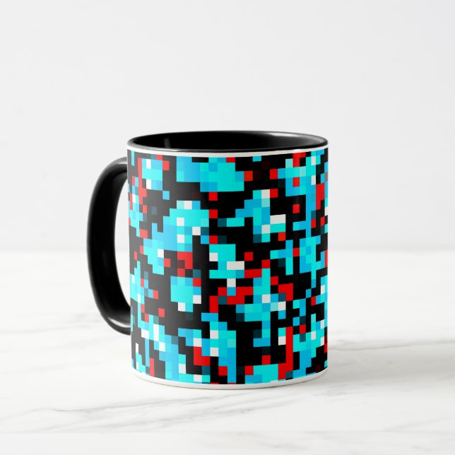 Caneca Padrão de várias cores Legal (Frente Esquerda)
