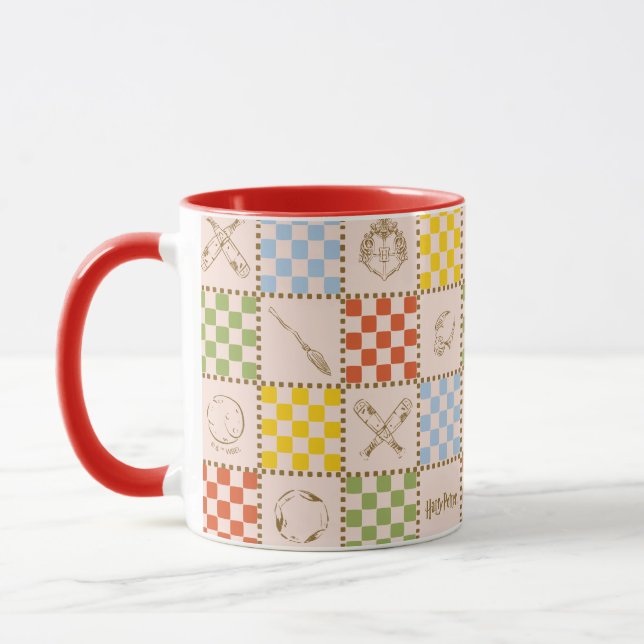 Caneca Padrão de Verificação de Equipe QUIDDITCH™ HOGWART (Esquerda)