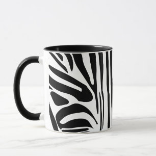 Caneca Padrão de zebra