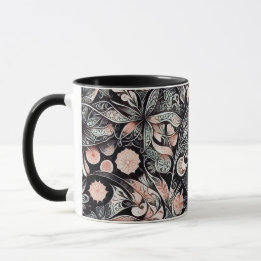 Caneca padrão digital abstrato geométrico design 42