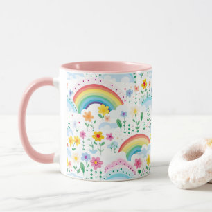 Caneca Padrão do arco-íris