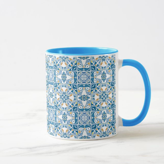 Caneca Padrão do Azulejo português (Direita)
