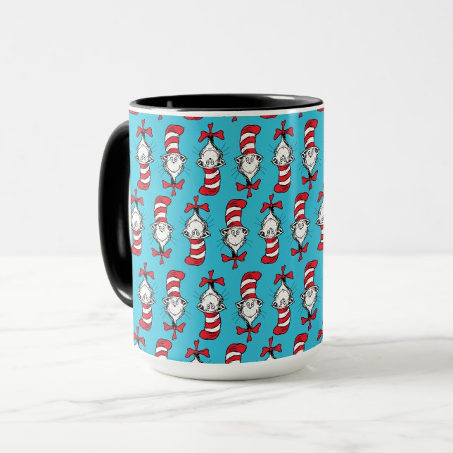Caneca Padrão do Gato no Chapéu (Frente Esquerda)