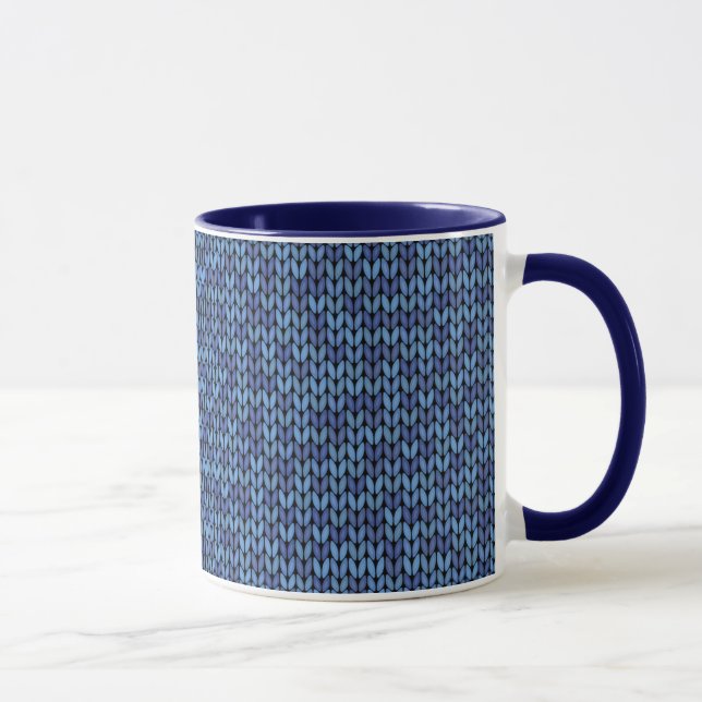 Caneca Padrão do kit azul (Direita)