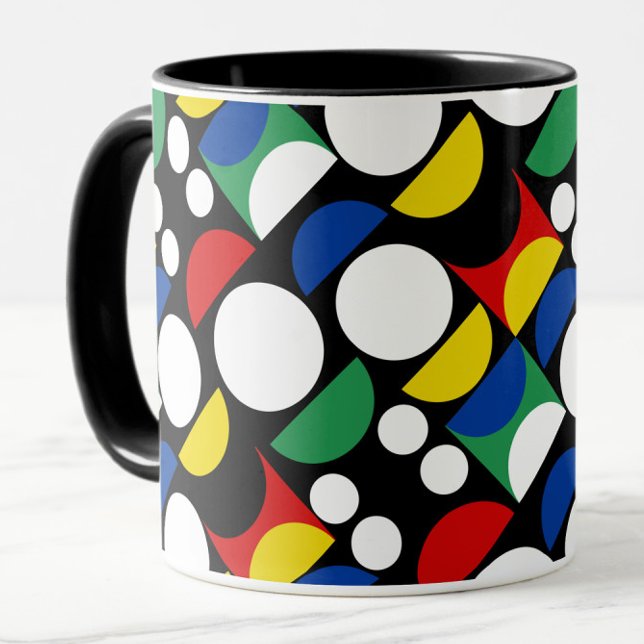 Caneca Padrão do século de Médio Bauhaus, escandinavo neg (Criador carregado)