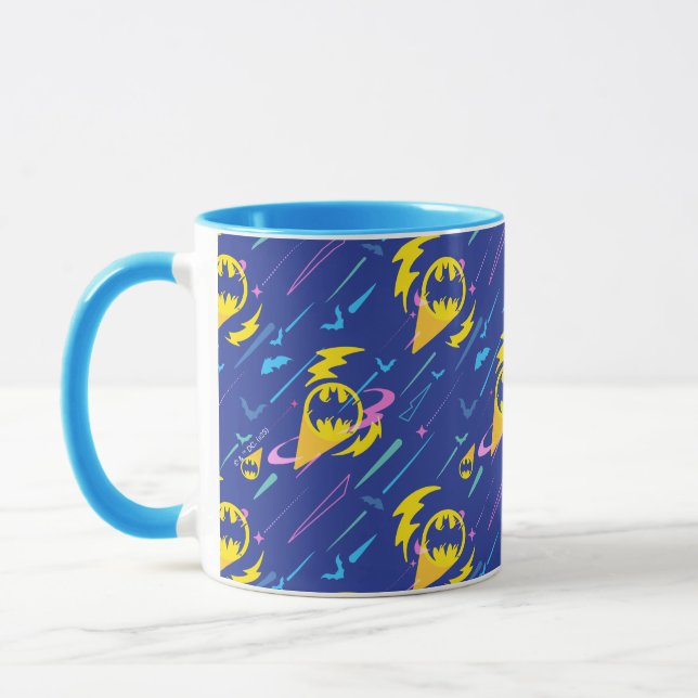 Caneca Padrão do sinal do Batman Bat para sempre (Esquerda)
