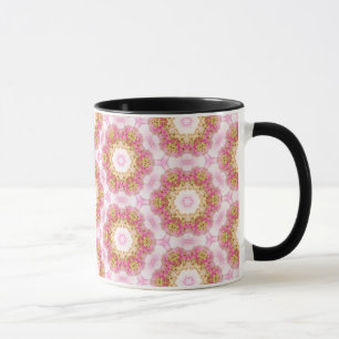 Caneca Padrão do ventilador rosa