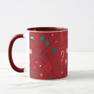 Caneca Padrão do Verificador Elf Candy