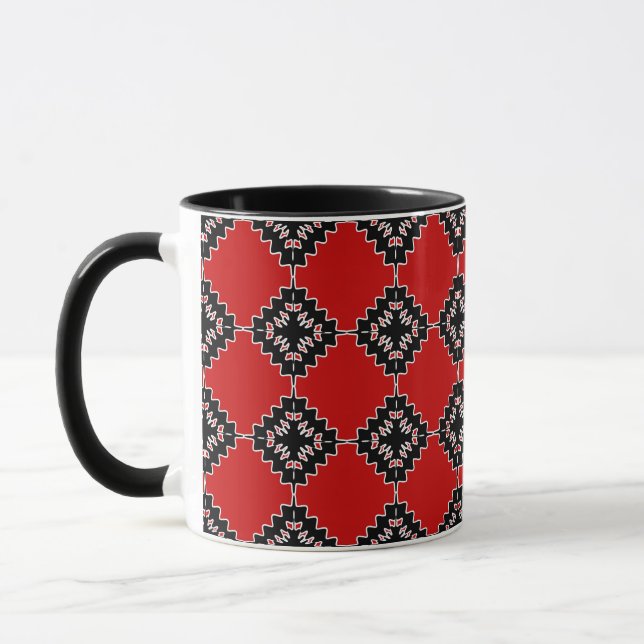 Caneca Padrão étnico nativo (Esquerda)