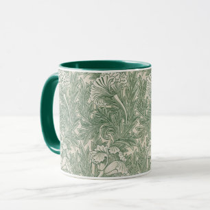 Caneca Padrão Flor, William Morris