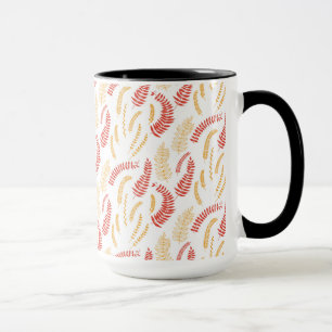 Caneca Padrão floral
