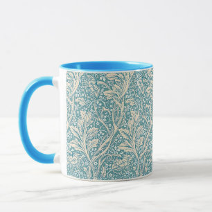 Caneca Padrão Floral Arcadia de William Morris