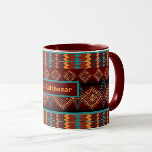 Caneca Padrão geométrico do sudoeste