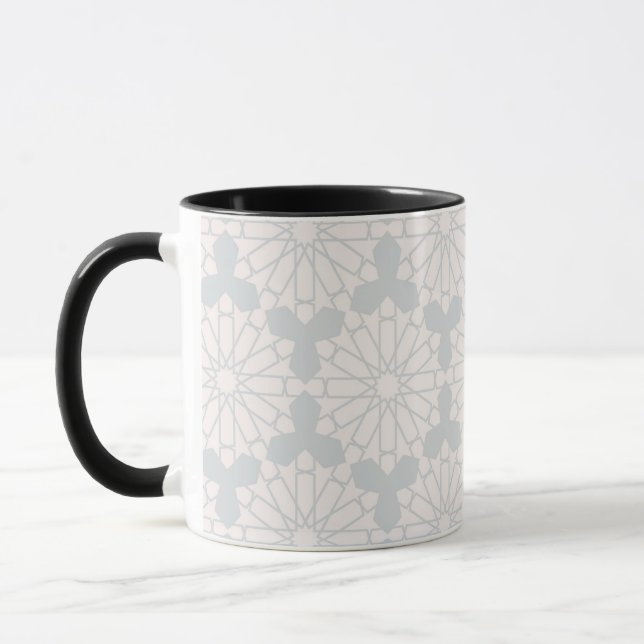 Caneca Padrão Geométrico Islâmico (Esquerda)