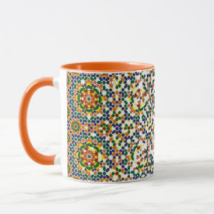 Caneca Padrão Geométrico Marroquino
