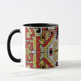 Caneca Padrão Geométrico Tribal/Étnico