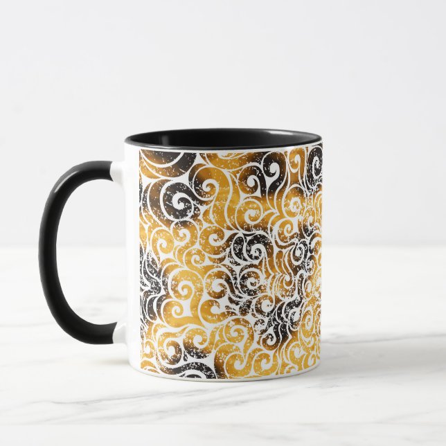 Caneca Padrão Leopardo Suave (Esquerda)