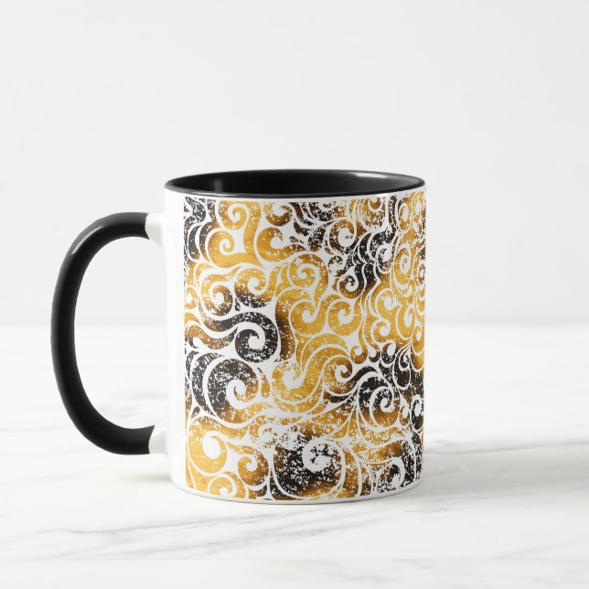 Caneca Padrão Leopardo Suave (Esquerda)