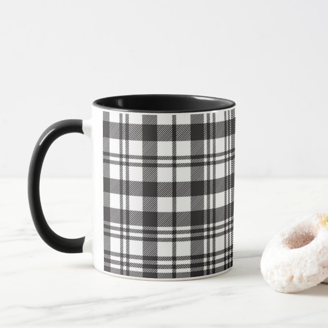 Caneca Padrão Minimalista Moderno (Com Donut)