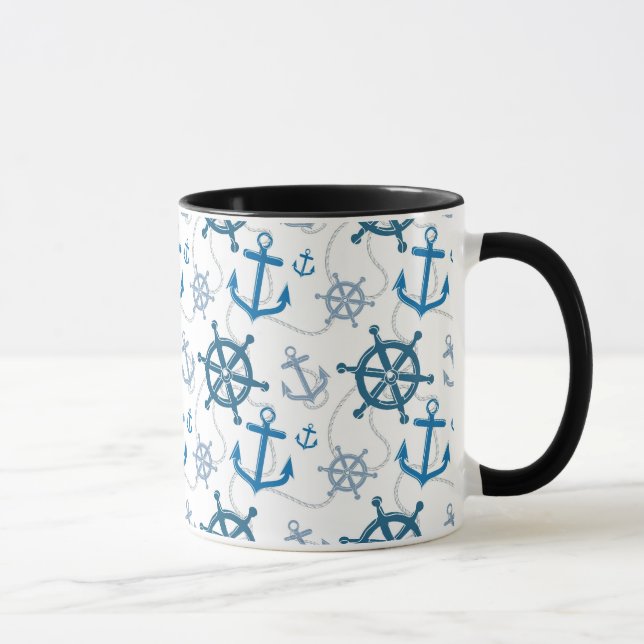 Caneca Padrão náutico (Direita)