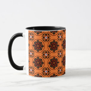 Caneca Padrão Orange Suzani