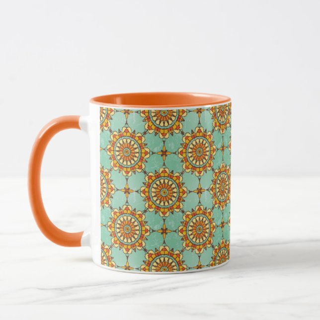 Caneca Padrão ornamentais (Esquerda)