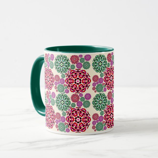 Caneca Padrão ornamental (Frente Esquerda)
